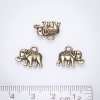 Fournitures - Pendentif Éléphant 14 mm bronze - paquet de 20 g ± 22 pièces