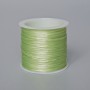 Élastique pour loisirs créatifs – bobine vert salade, longueur 30 m+