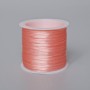 Élastique pour loisirs créatifs, bobine couleur pêche, longueur 30 m+