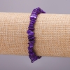 Bracelet nacre teintée – fragment de nacre, diamètre 7 mm, longueur 18 cm
