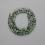 Perles Zoïsite cube 4×4 mm, longueur environ 39 cm sur fil