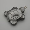 Pendentif Tortue en hématite 40×30 mm+