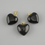 Pendentif Cœur d’Agate 15×15×23 mm+