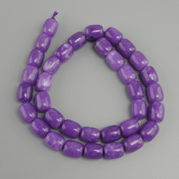 Perles de Sugilite barillet, diamètre 10,5–11×9 mm ±, longueur 38 cm ± sur fil