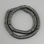 Perles d'hématite rondelle, diamètre 8×2 mm, longueur 39 cm+