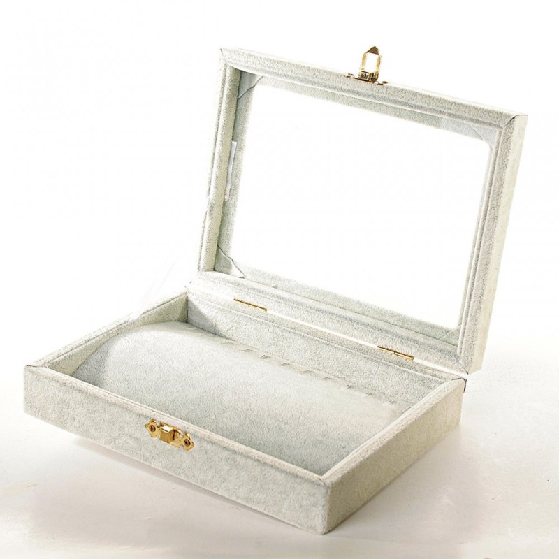 Livraison gratuite offerte ! (20×15×5 cm) Boîte-vitrine velours A40-1