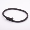 Bracelet «Clou» couleur métal noir, fermoir hi-tech, circonférence 18 cm