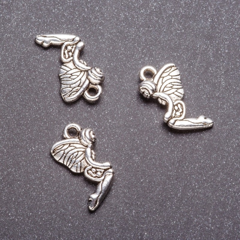 Pendentif Elfe, 20 × 10 mm, emballage 20 g, ± 17 pièces