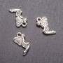 Pendentif Elfe, 20 × 10 mm, emballage 20 g, ± 17 pièces