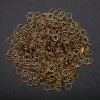 Fournitures de connexion – Anneau, diamètre 6,5 mm, paquet de 30 g, couleur bronze
