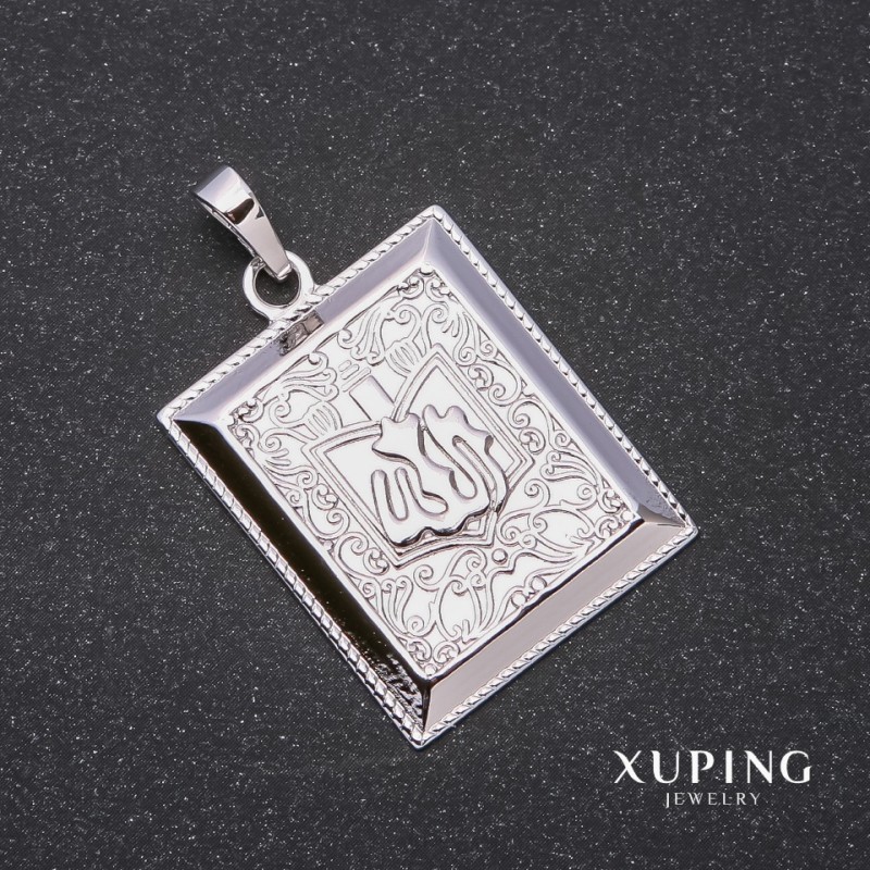 Pendentif Xuping Sura 39×30×25 mm rhodié