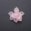 Patch Fleur de Lotus rose en acrylique, diamètre 40 mm