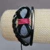 Bracelet enfant «Infini» gris à cordon réglable
