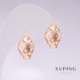 Boucles d'oreilles Xuping dorure 18K, 15 × 10 mm