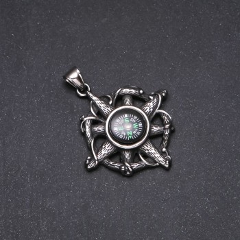 Pendentif Boussole 44×50 mm