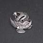 Pendentif masculin Aigle, acier inoxydable 40 × 35 mm