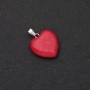 Pendentif «Cœur» en tourmaline 28×19×19 mm (±)
