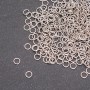 Anneau de jonction, Ø 5 mm, métal gris, conditionnement 20 g