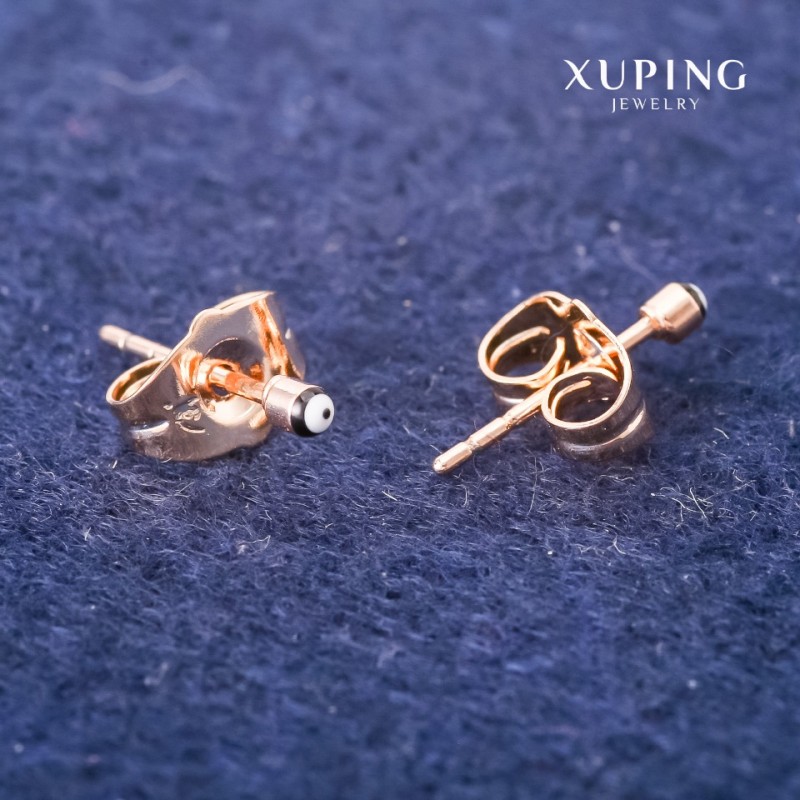 Boucles d'oreilles Xuping — clous d'oreilles «Œil» 2 mm Dorure 18K
