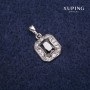 Pendentif Xuping rhodié 11 × 14 × 20 mm