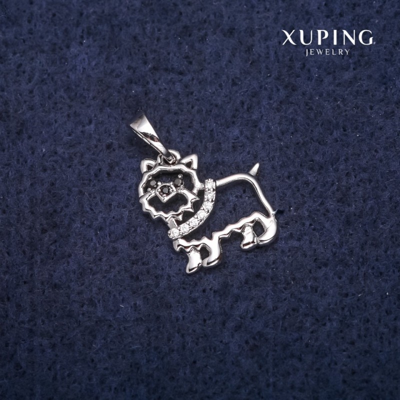 Pendentif Xuping Chien 14 × 15 × 20 mm rhodié