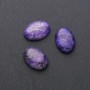 Cabochon en jaspe synthétique 25×18 mm