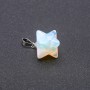 Pendentif Merkaba en pierre de lune 10×10 mm