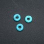 Perle Pandora Turquoise 15×4 mm, Ø du trou 5 mm+