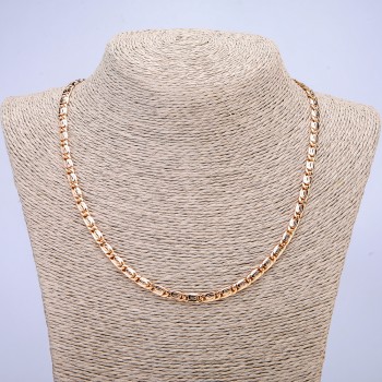 Chaîne Xuping dorure 18K, épaisseur 4,5 mm + -, longueur 48 cm +