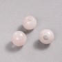 Perle Pandora en quartz rose naturel 16x14 mm