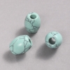 Perle Pandora Turquoise 16,5 × 15,5 mm + -, diamètre du trou 5,5 mm +