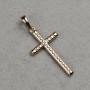 Pendentif Xuping doré en or 18K Croix 36 × 16 mm +