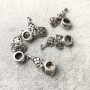 Pendentif clé – 30 mm, Ø 5 mm, conditionnement 20 g, ±12 pièces