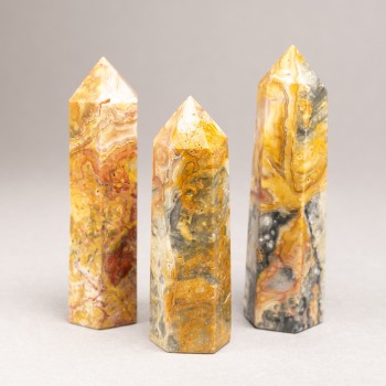 Crayon souvenir en jaspe impérial naturel, assortiment de tailles, poids à partir de 80 g (pour 100 g)