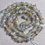 Perles de labradorite éclats sur fil, diamètre 4×2, 3 mm ±, longueur 40 cm ±