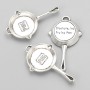 Pendentif Poêle 34×20 mm, conditionnement 8 pièces ± 20 g