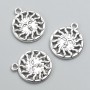 Pendentif Soleil 20 × 17 mm, conditionnement 10 pièces ± 20 g