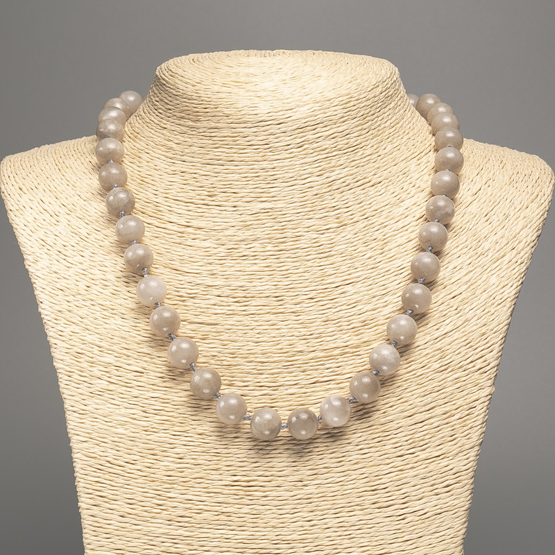 Collier « Labrador » en néphrite blanche