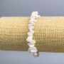 Bracelet en adulaire — éclats, diamètre 7 × 3 mm, longueur 18 cm (élastique)